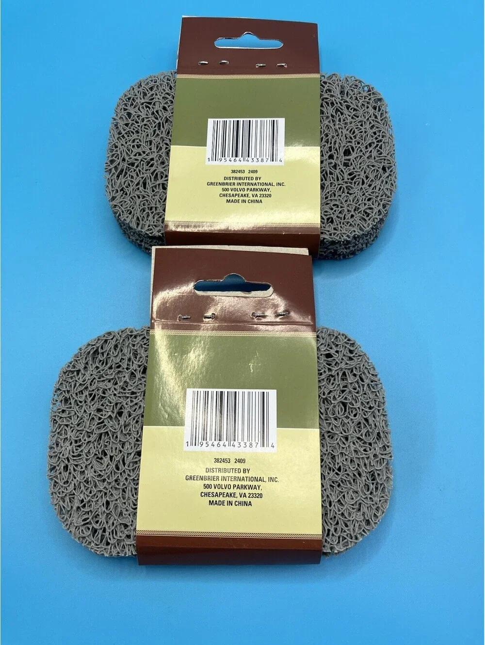 Portable 4-Pack Soap Saver Pads - Gray New